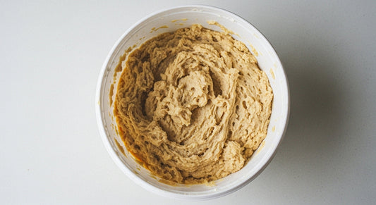 dough starter on day 1