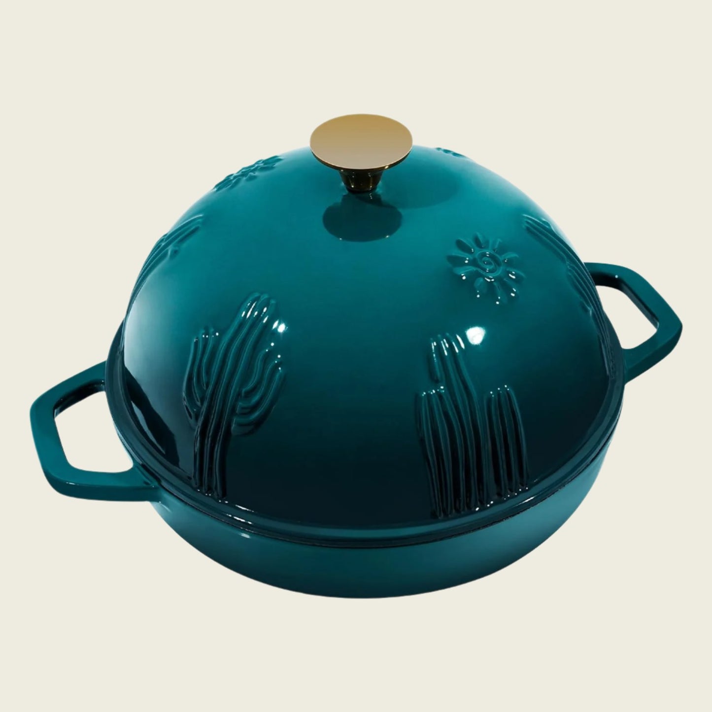 Enameled Cast Iron Bread Oven with Cloche Lid