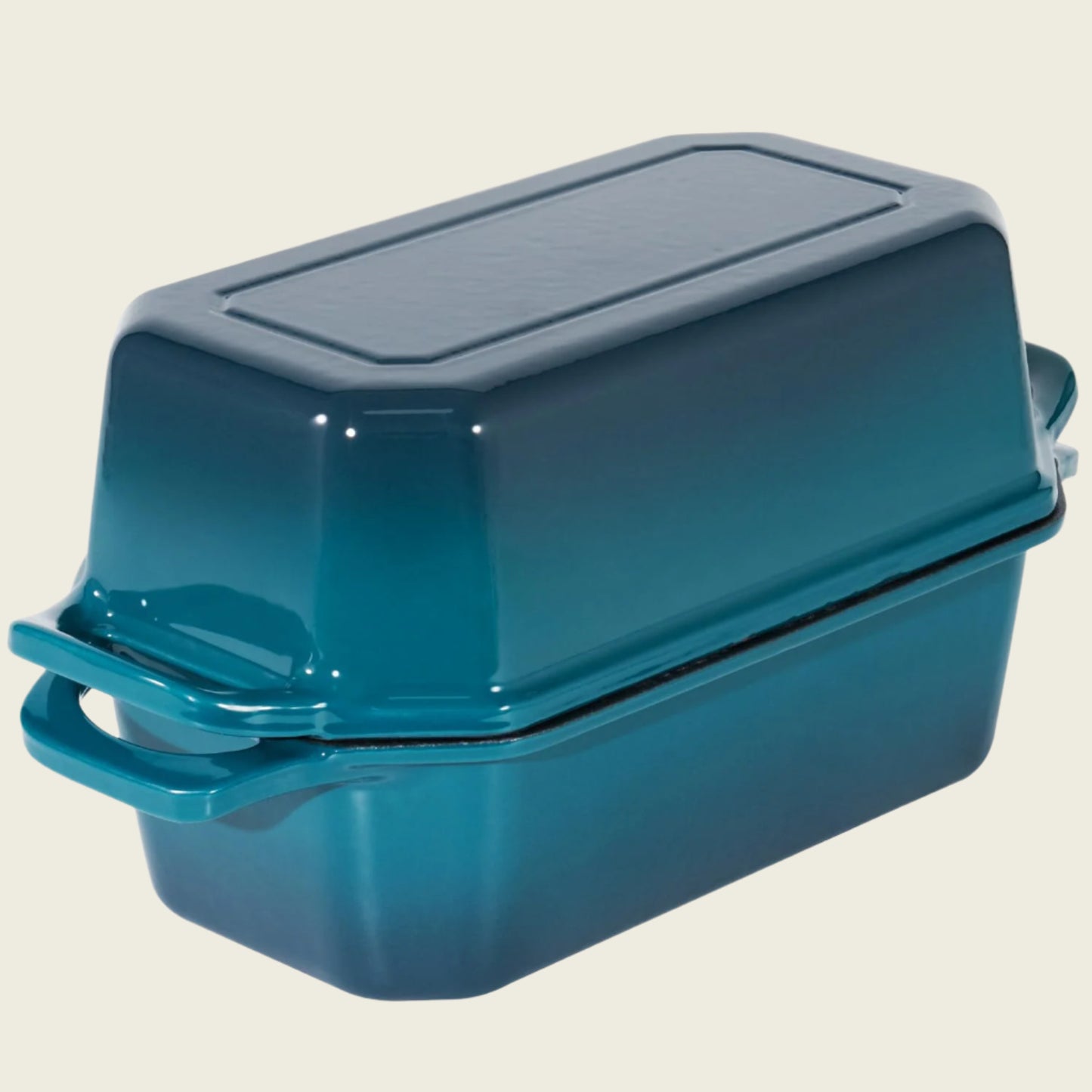 Flavehc 2-Piece Enameled Cast Iron Loaf Pan Set