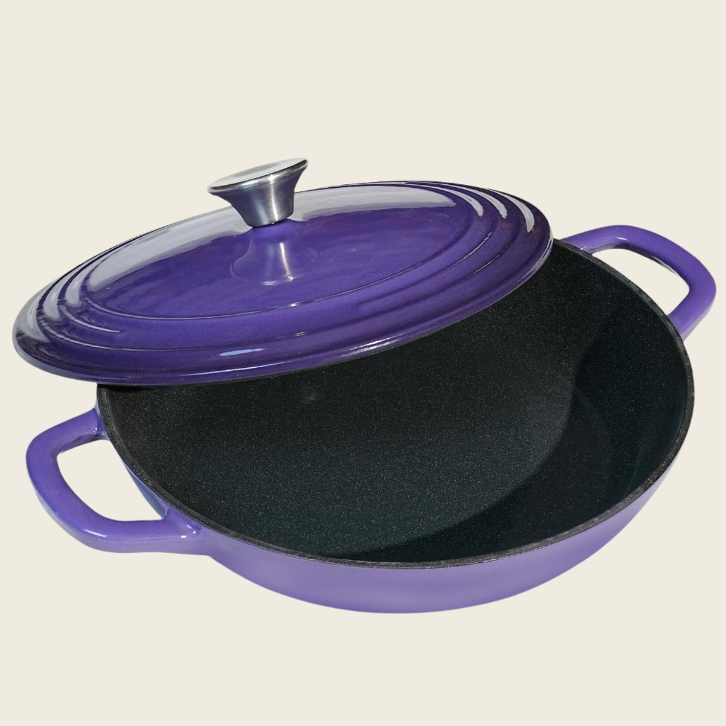 Flavehc Enameled Cast Iron Braiser