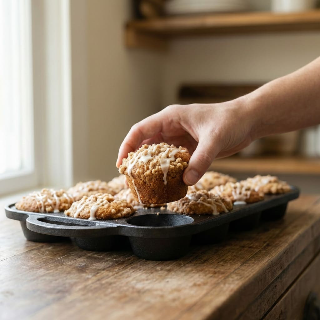 Cast Iron Muffin & Mini Loaf Set