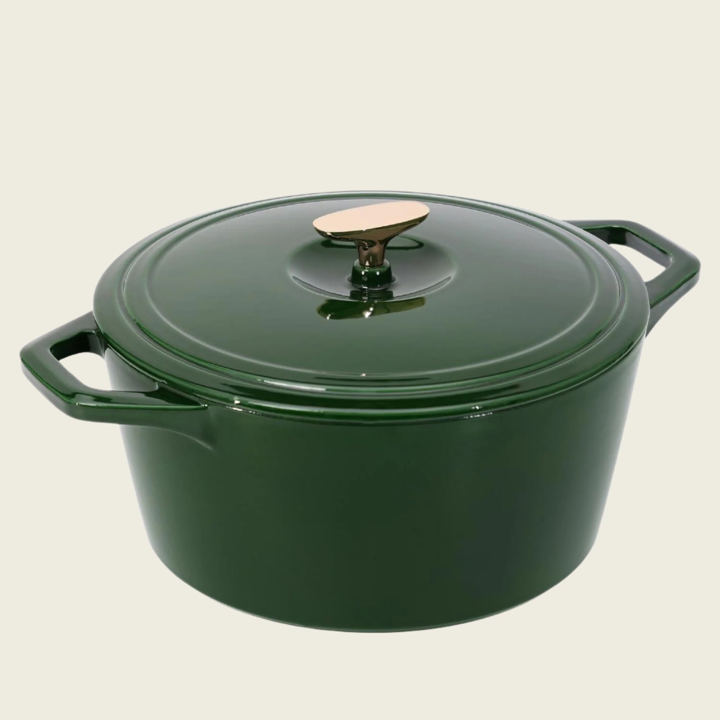 Flavehc Round Enameled Cast Iron Dutch Oven