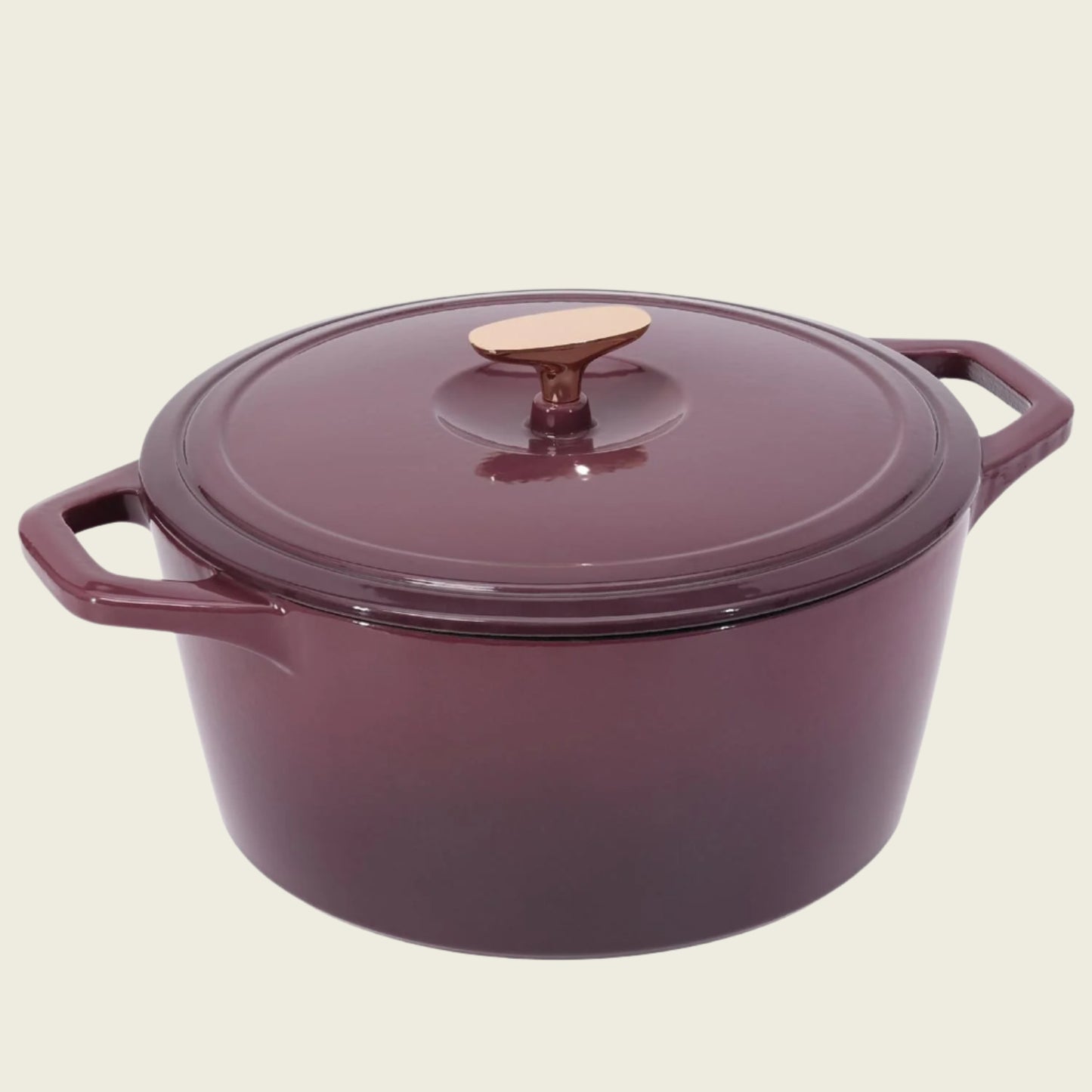 Flavehc Round Enameled Cast Iron Dutch Oven