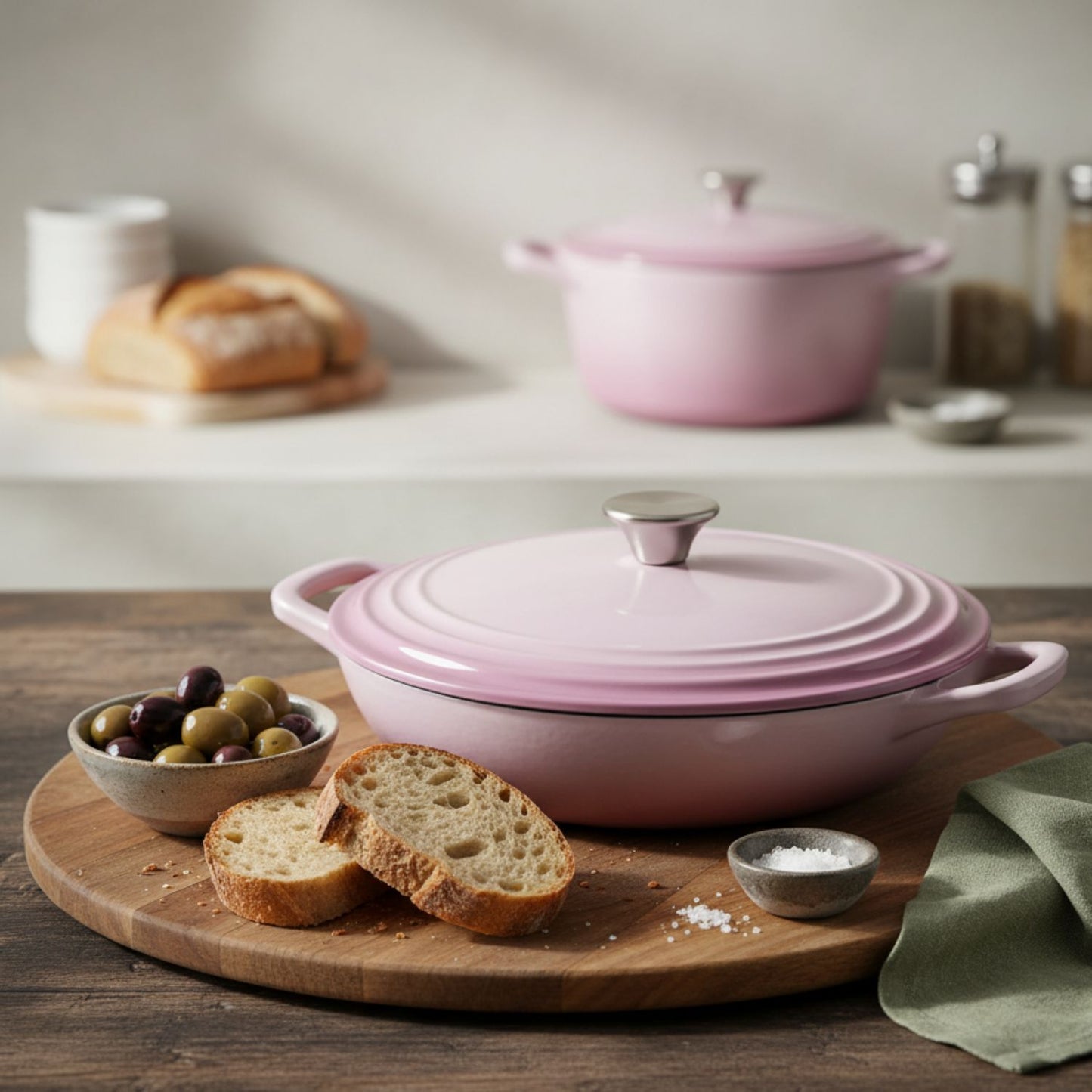 Enameled Cast Iron Braiser