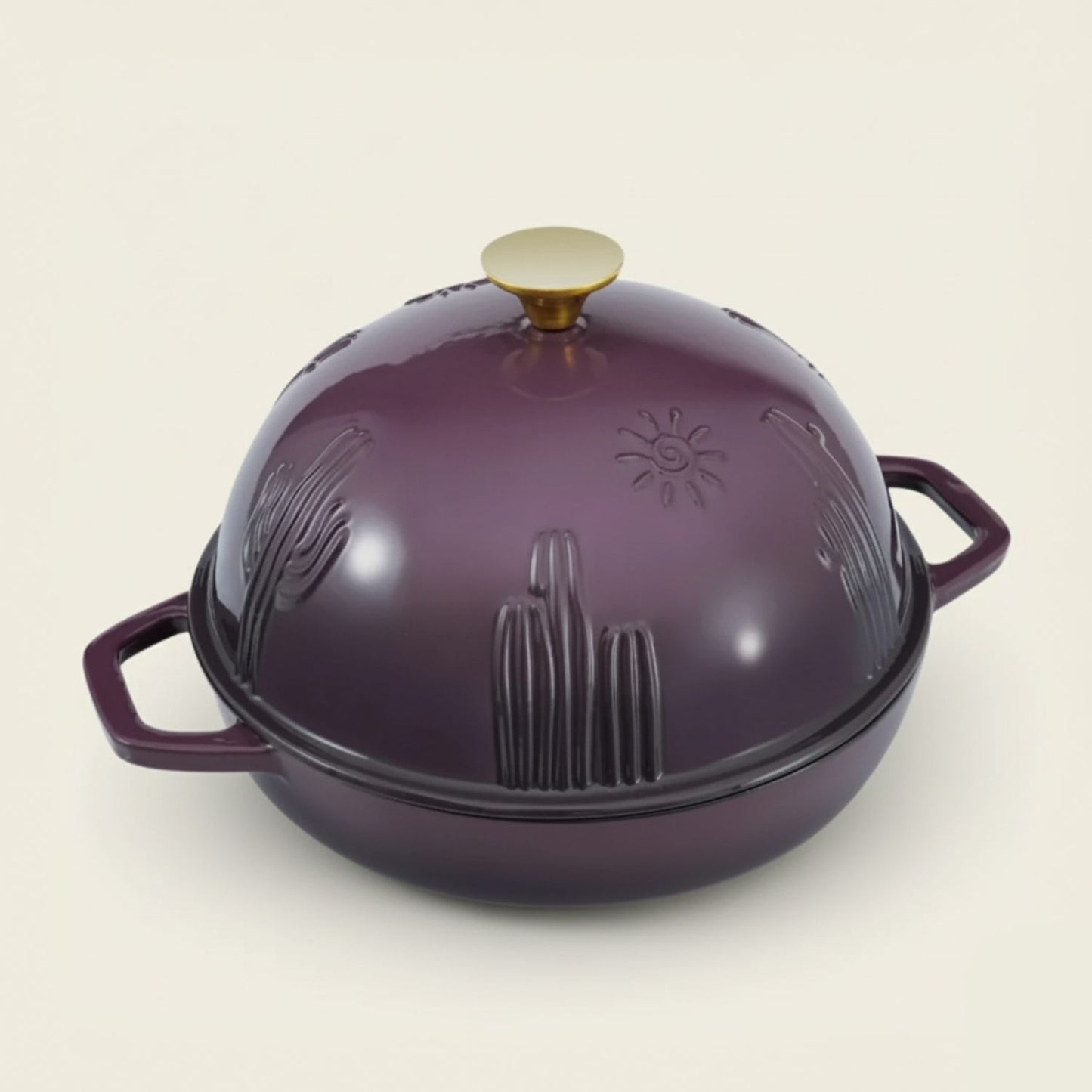 Enameled Cast Iron Bread Oven for Sourdough