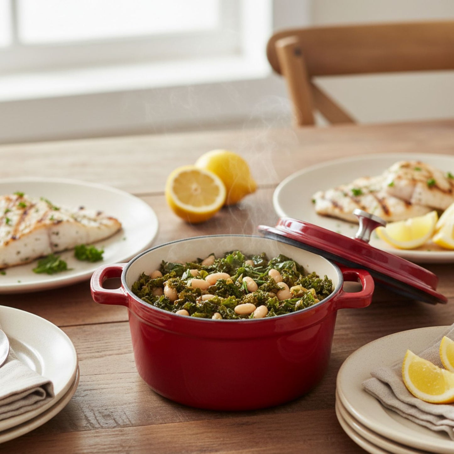 Mini Cast Iron Cocotte Set of 2