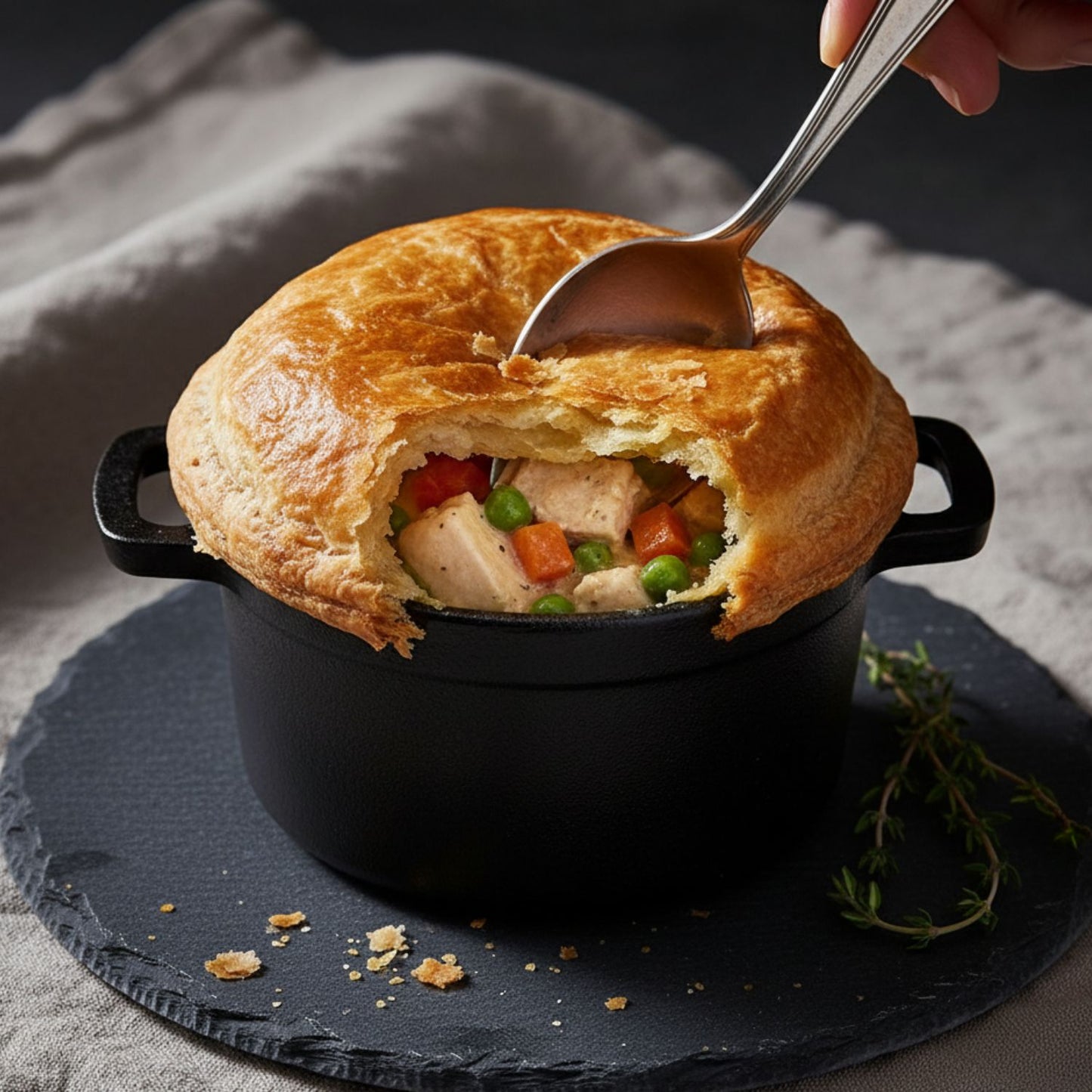 Mini Cast Iron Cocotte Set of 2