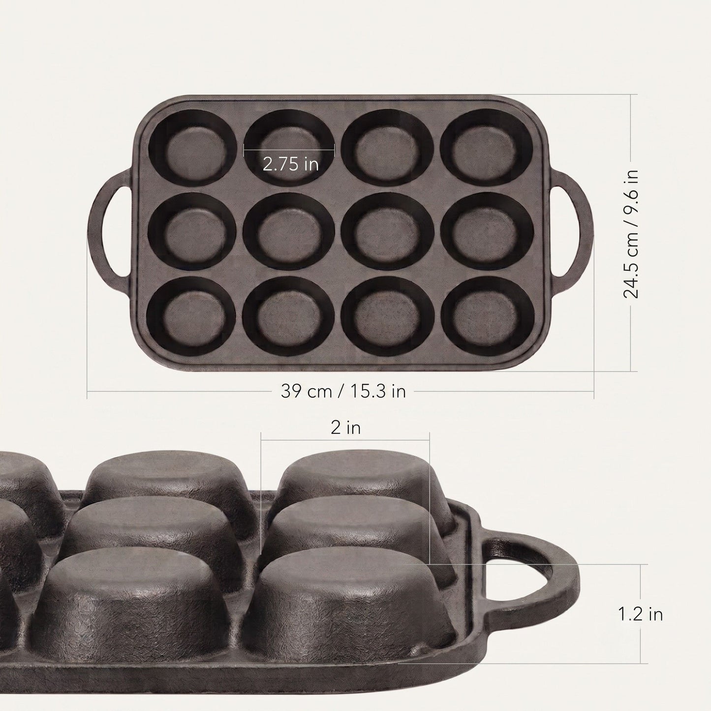The Muffin Pans (Set of 2)