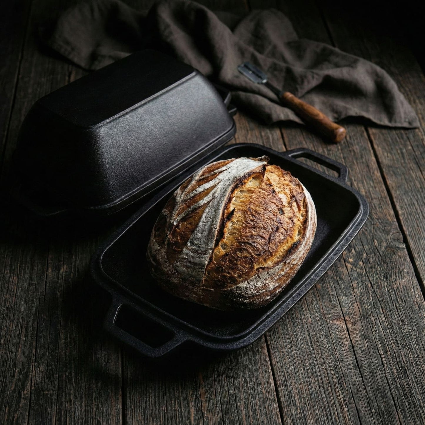 Enameled Cast Iron Bread Oven (Oval)