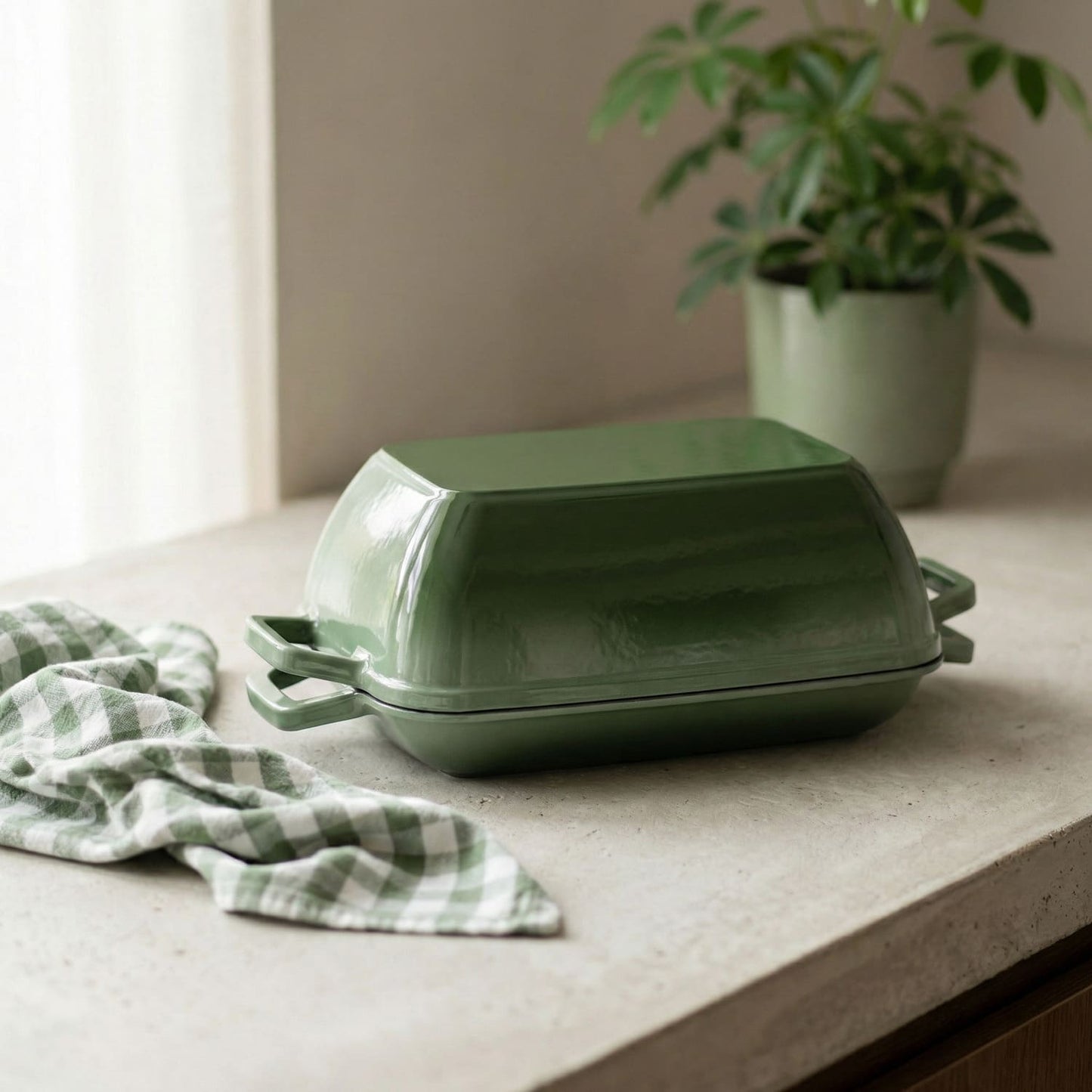 Enameled Cast Iron Bread Oven (Oval)