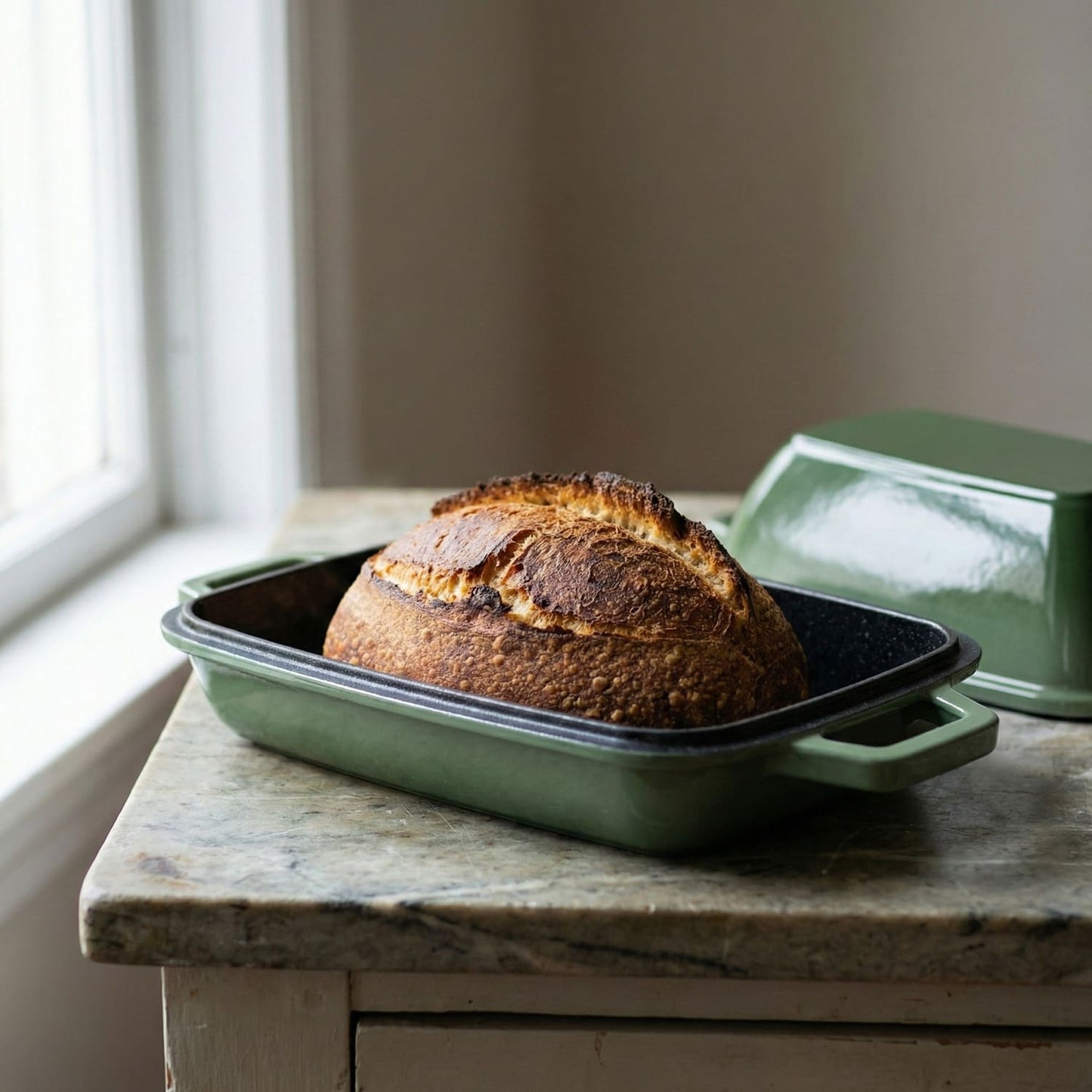 Enameled Cast Iron Bread Oven (Oval)