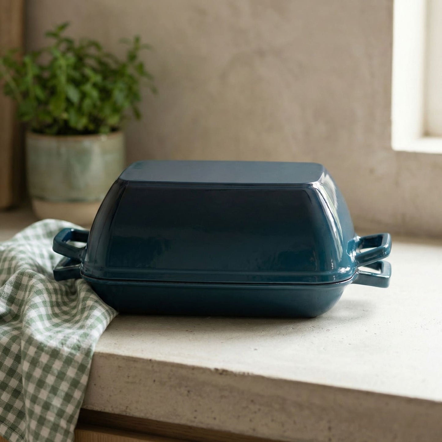 Enameled Cast Iron Bread Oven (Oval)