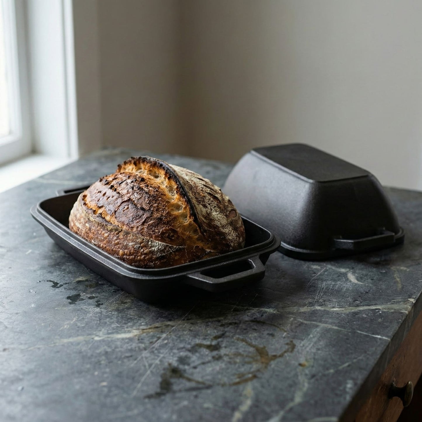Enameled Cast Iron Bread Oven (Oval)