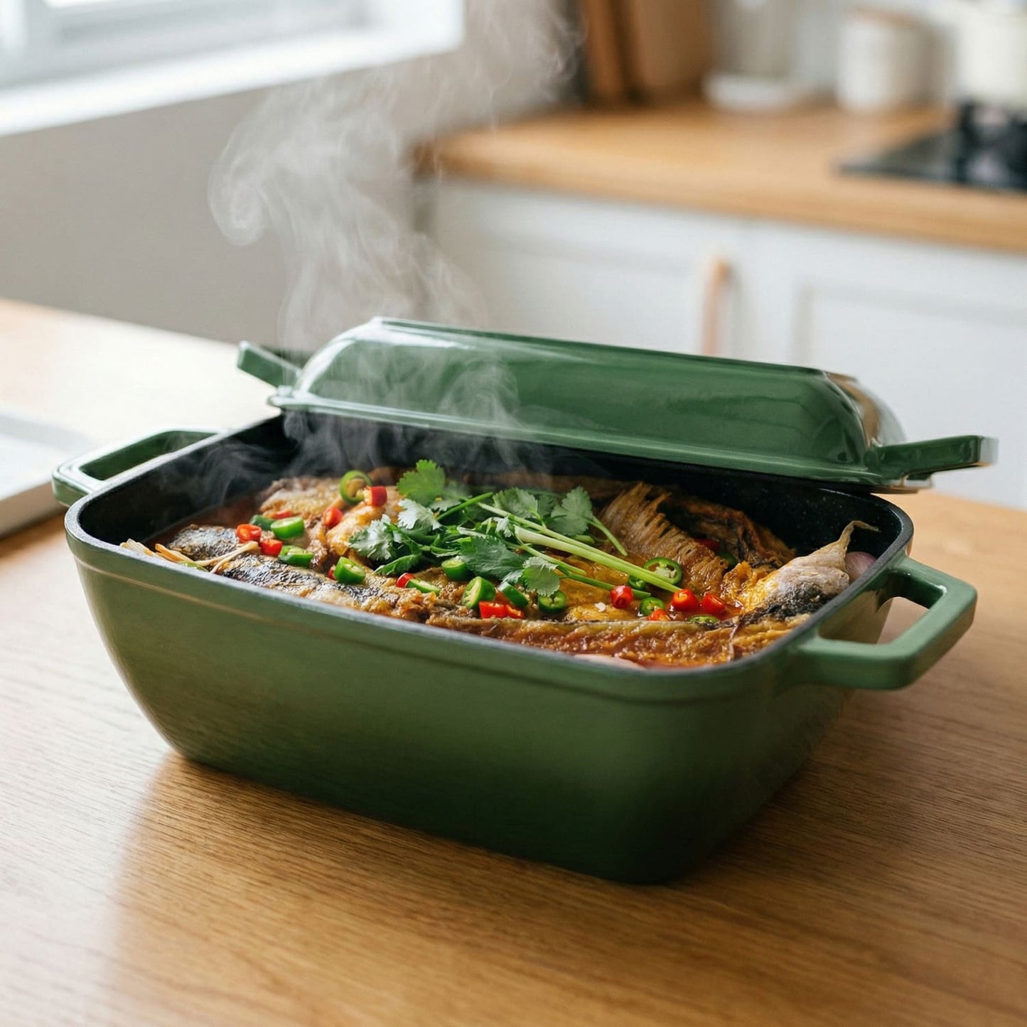 Enameled Cast Iron Bread Oven (Oval)