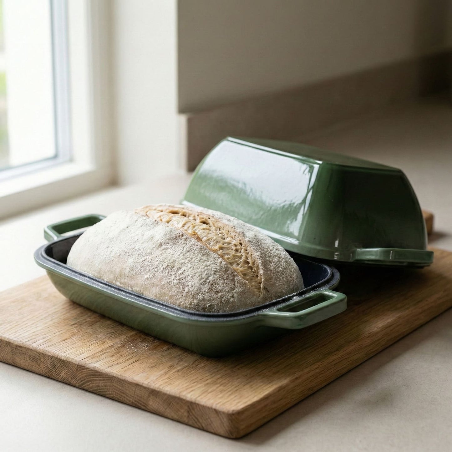Enameled Cast Iron Bread Oven (Oval)