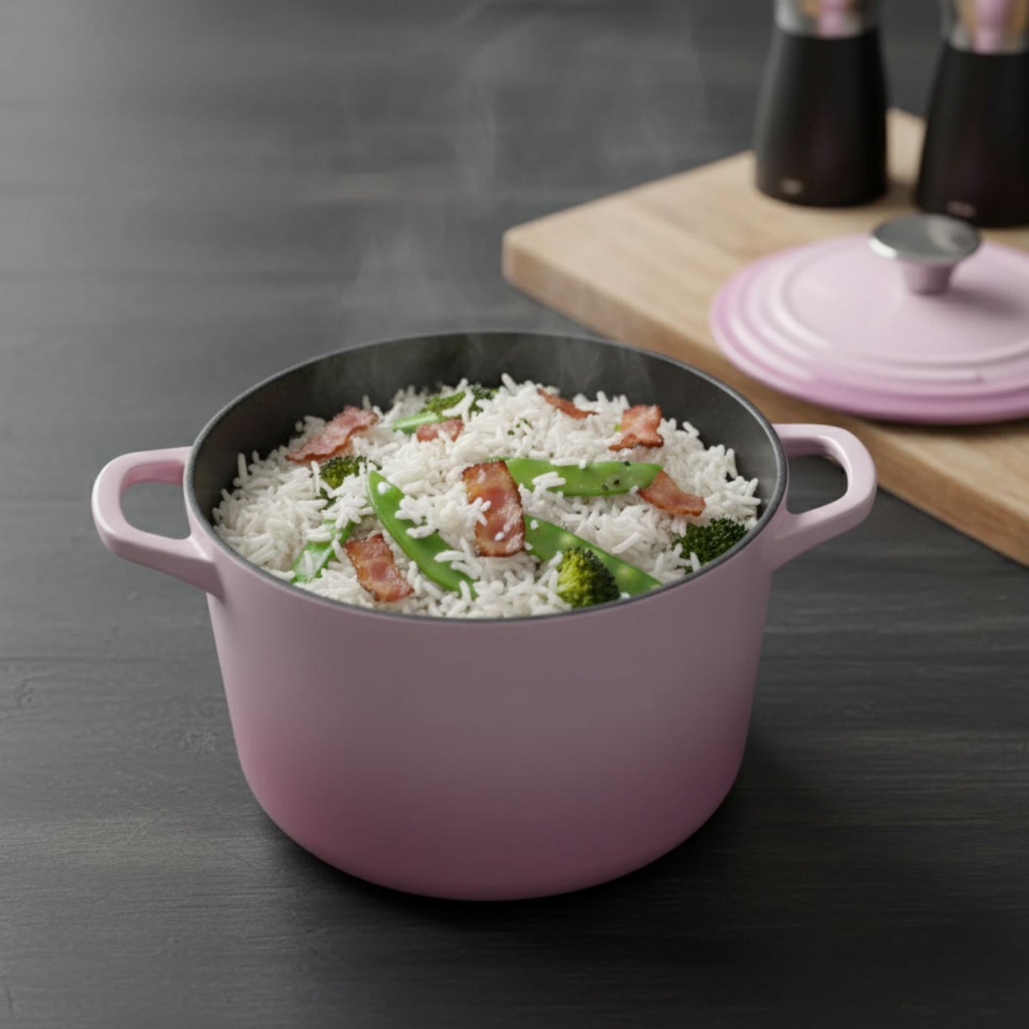 Enameled Cast Iron Rice Pot