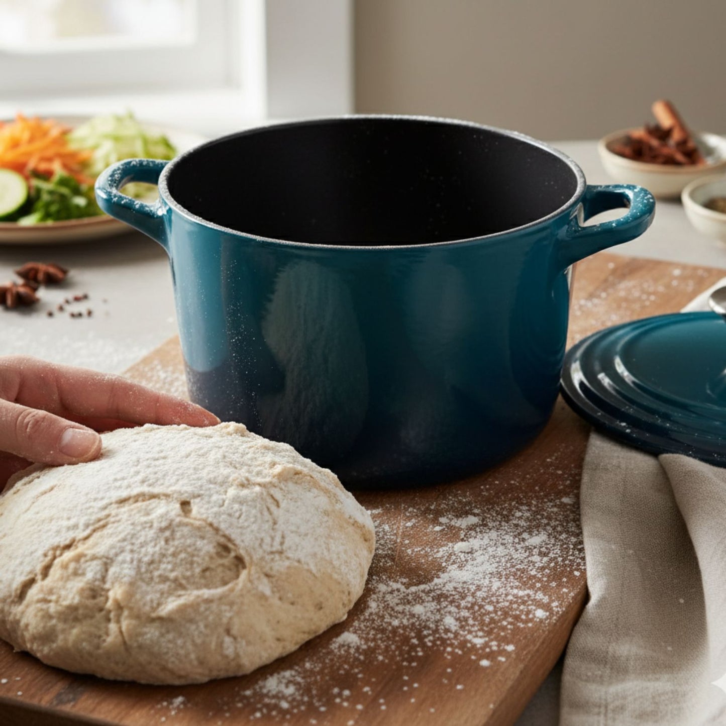 Enameled Cast Iron Rice Pot