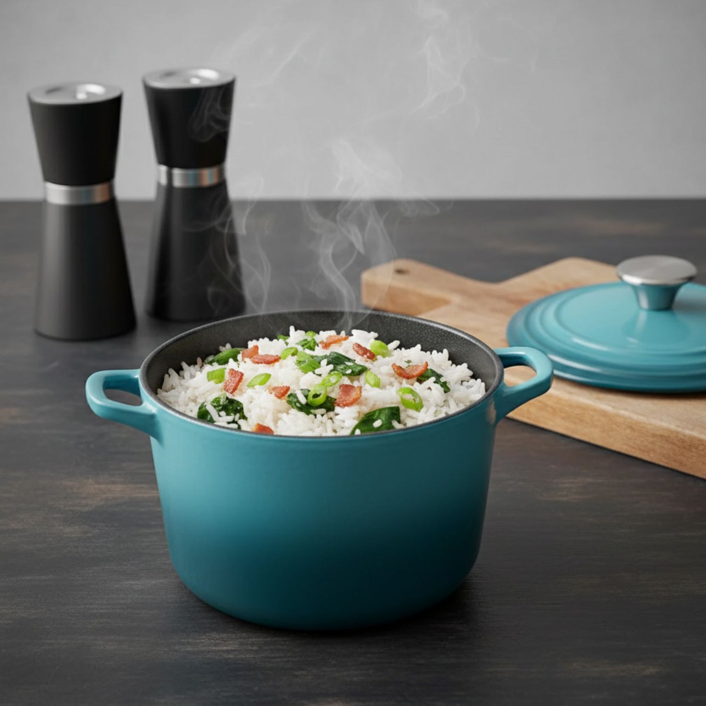 Enameled Cast Iron Rice Pot