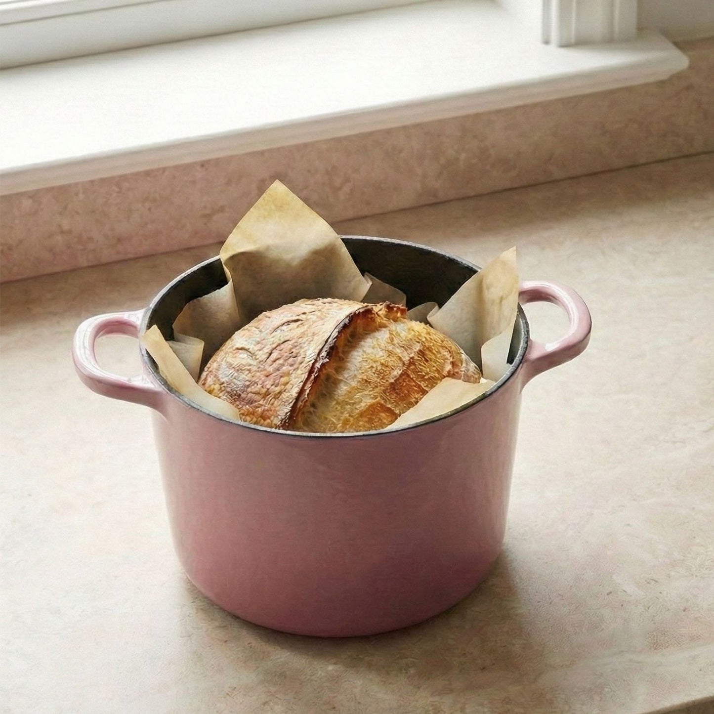 Enameled Cast Iron Deep Dutch Oven