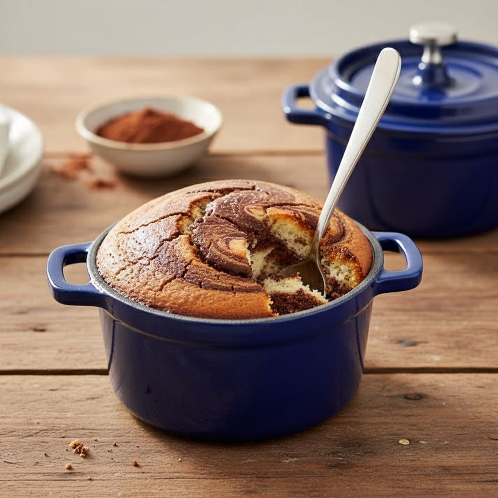 Mini Cast Iron Dutch Ovens, Set of 2