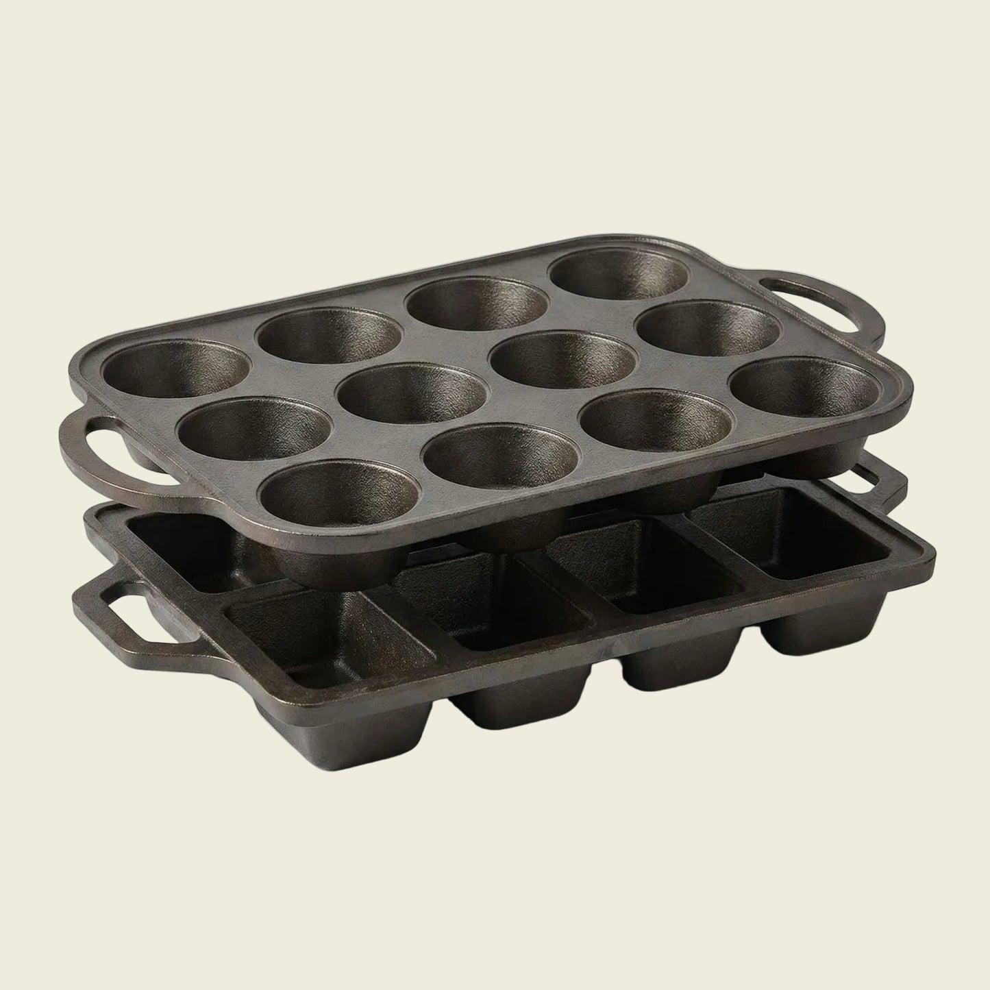 Cast Iron Muffin & Mini Loaf Set