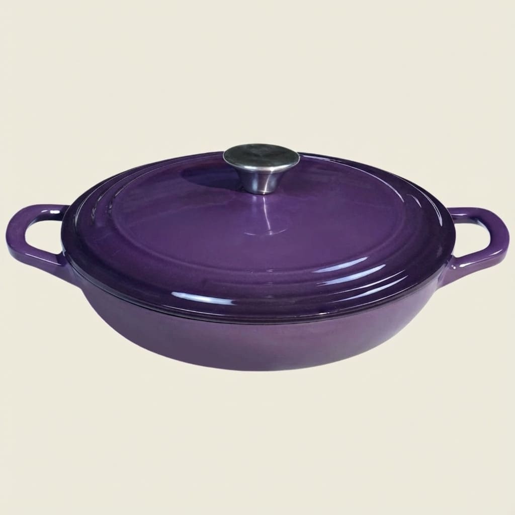 Enameled Cast Iron Braiser