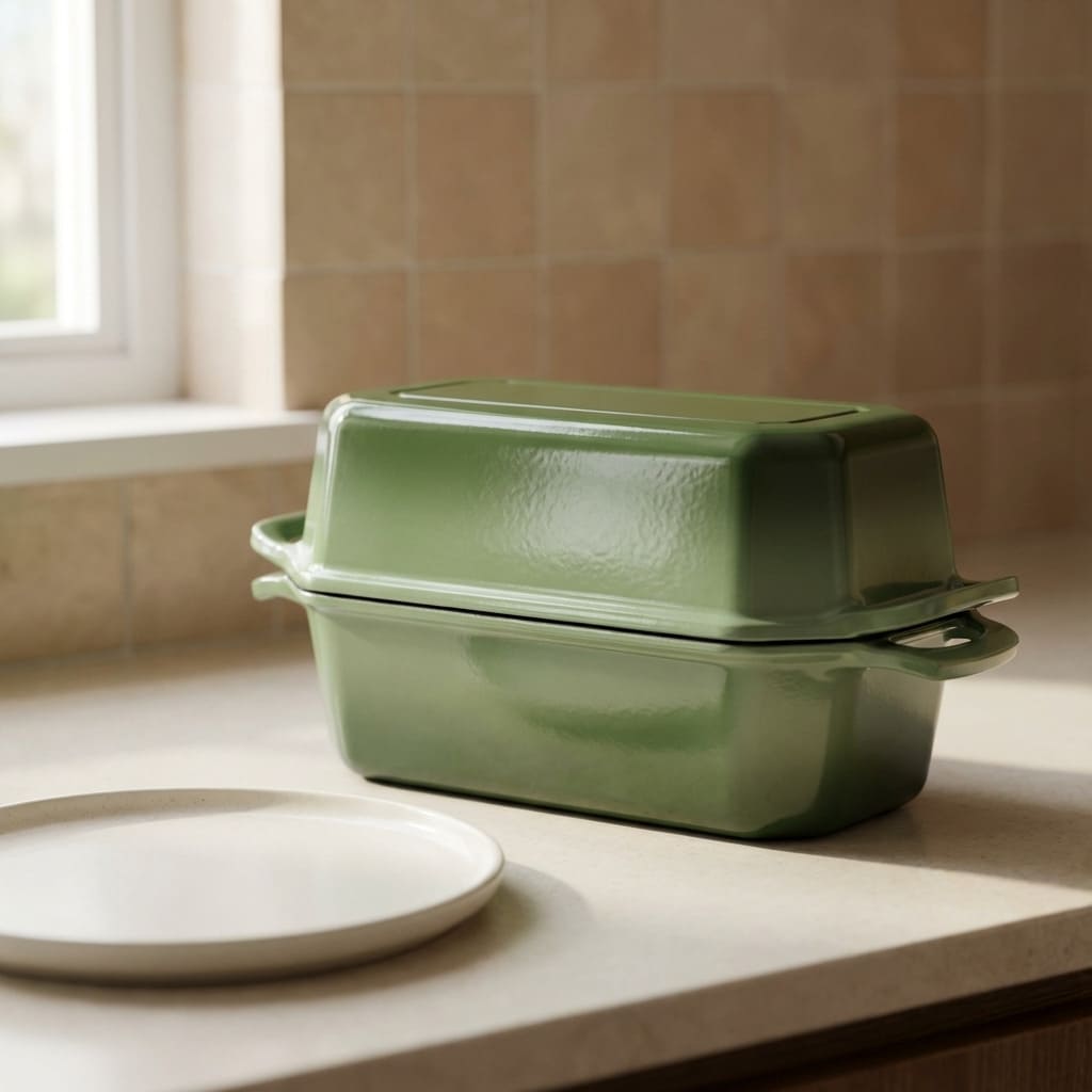 Enameled Cast Iron Loaf Pan