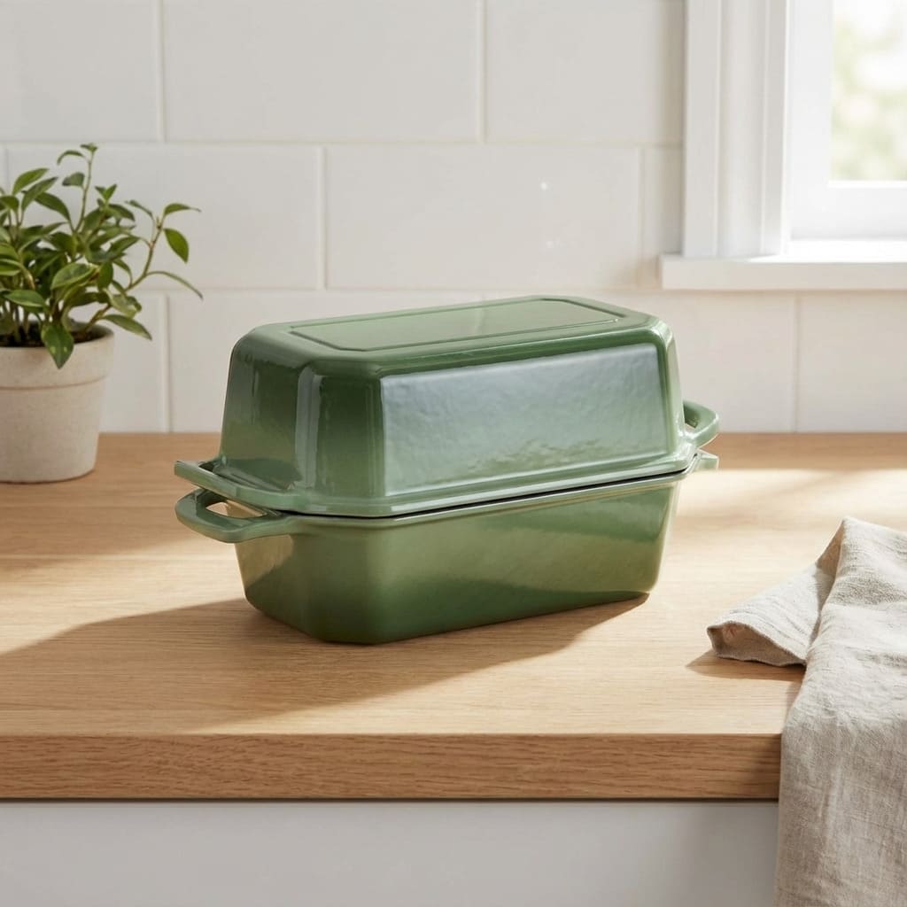 Enameled Cast Iron Loaf Pan