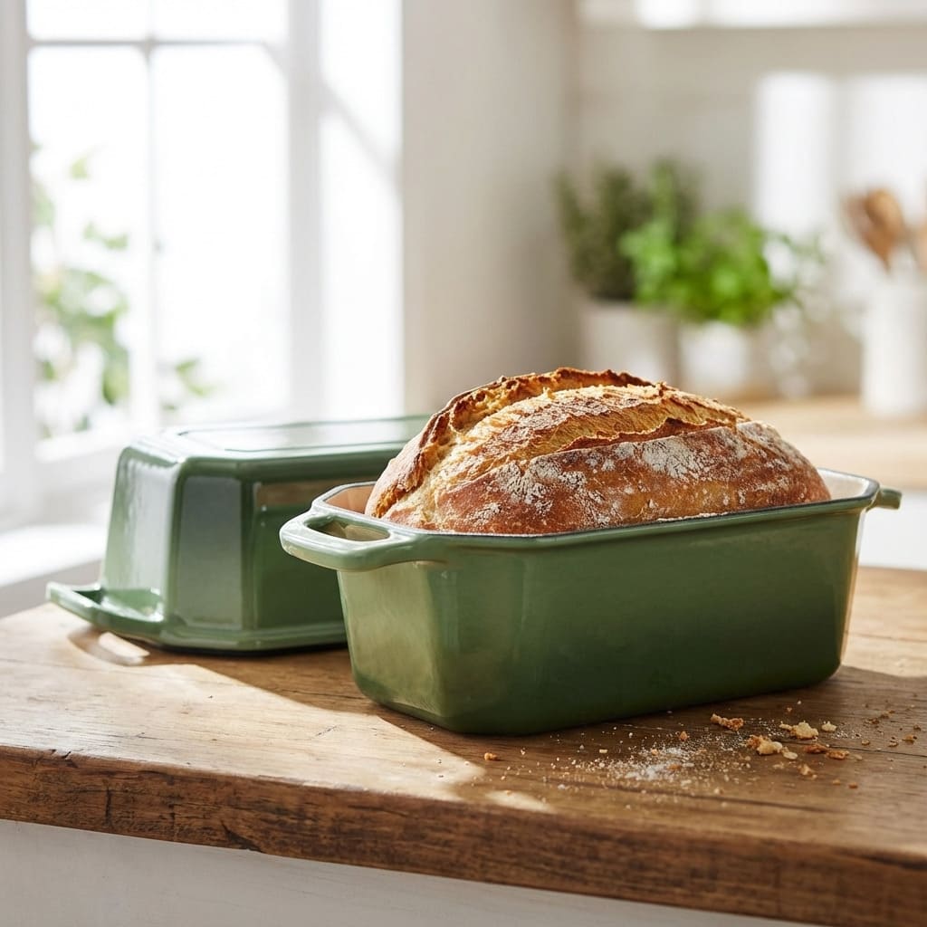 Enameled Cast Iron Loaf Pan