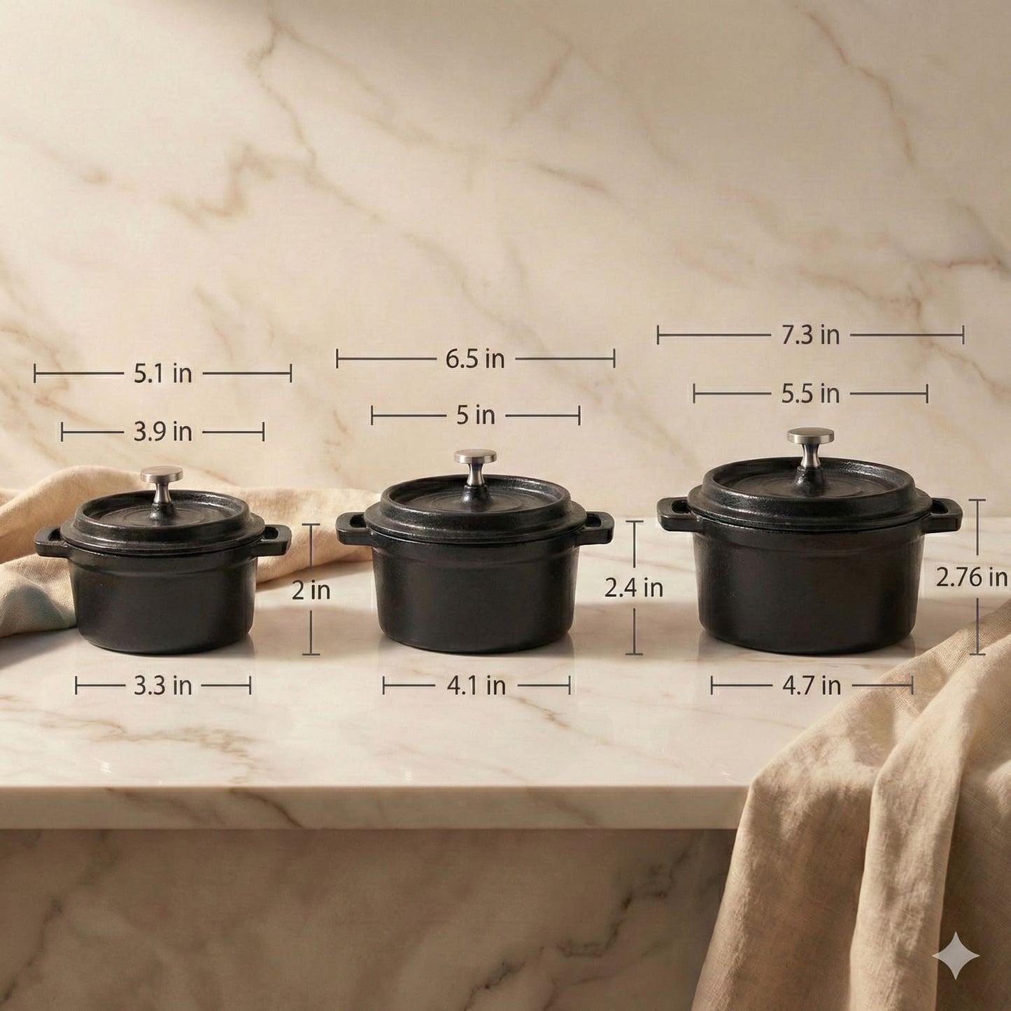 The Mini Dutch Ovens