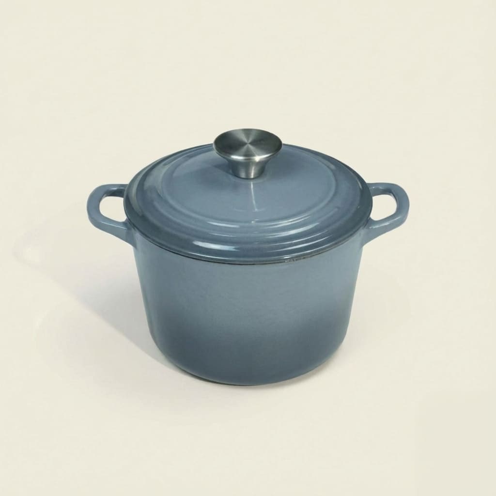 Enameled Cast Iron Deep Dutch Oven