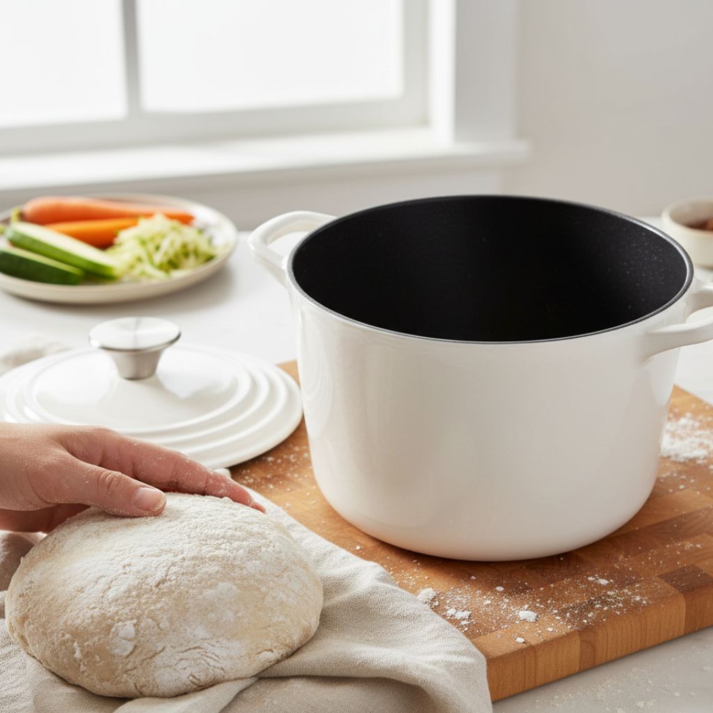 Enameled Cast Iron Rice Pot