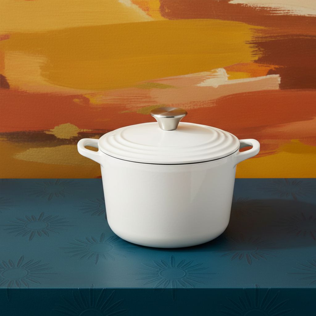 Enameled Cast Iron Rice Pot