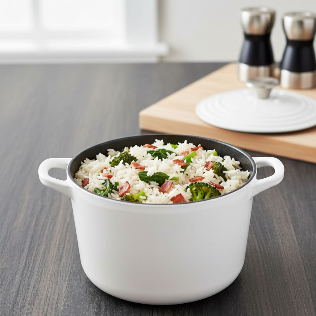 Enameled Cast Iron Rice Pot